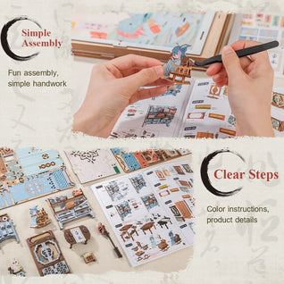 Azure Phoenix Lodge Book Nook