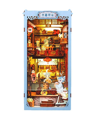 Azure Phoenix Lodge Book Nook