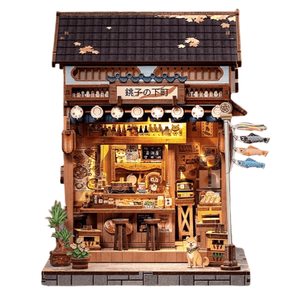 NOOK and STORY Book Nook Choshi no Shitamachi Miniature House