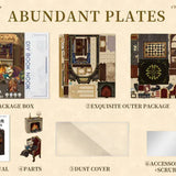 NOOK and STORY Book Nook Count Cat study Book Nook