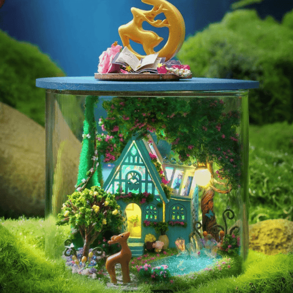 NOOK and STORY Book Nook Fairy Garden Miniature House