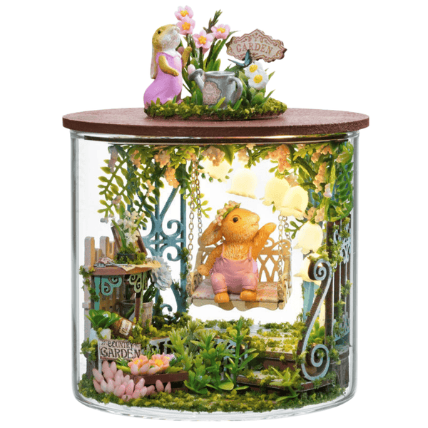 NOOK and STORY Book Nook Fairytale Garden Miniature House