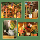 NOOK and STORY Book Nook Garden House Book Nook Kit