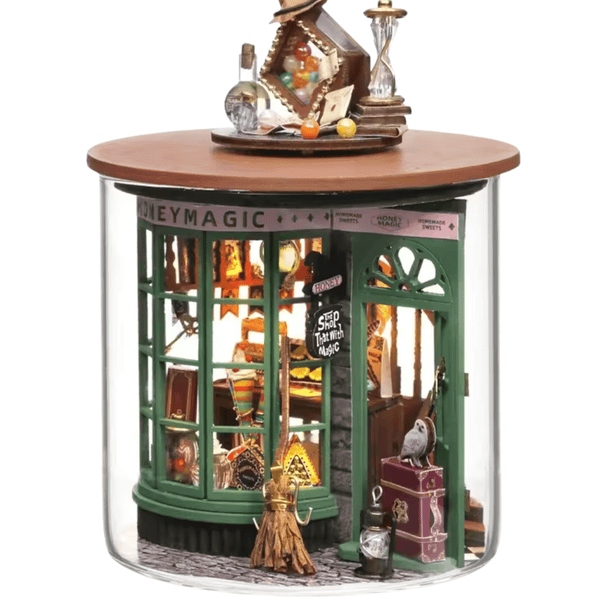 NOOK and STORY Book Nook Honey Magic Shop Miniature House