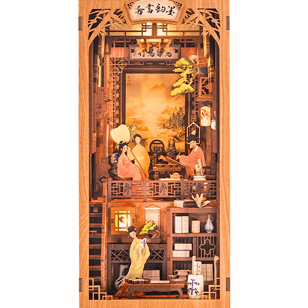 NOOK and STORY Book Nook Ink Rhyme Bookstore Book Nook