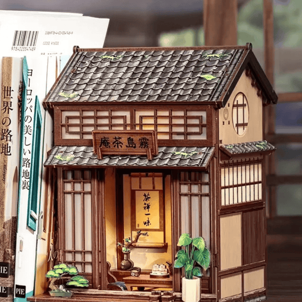 NOOK and STORY Book Nook Kirishima Cha-an DIY Miniature Dollhouse