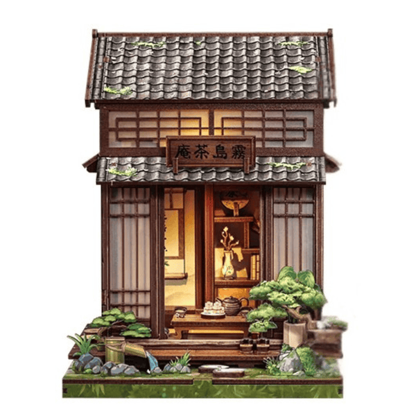NOOK and STORY Book Nook Kirishima Cha-an DIY Miniature Dollhouse