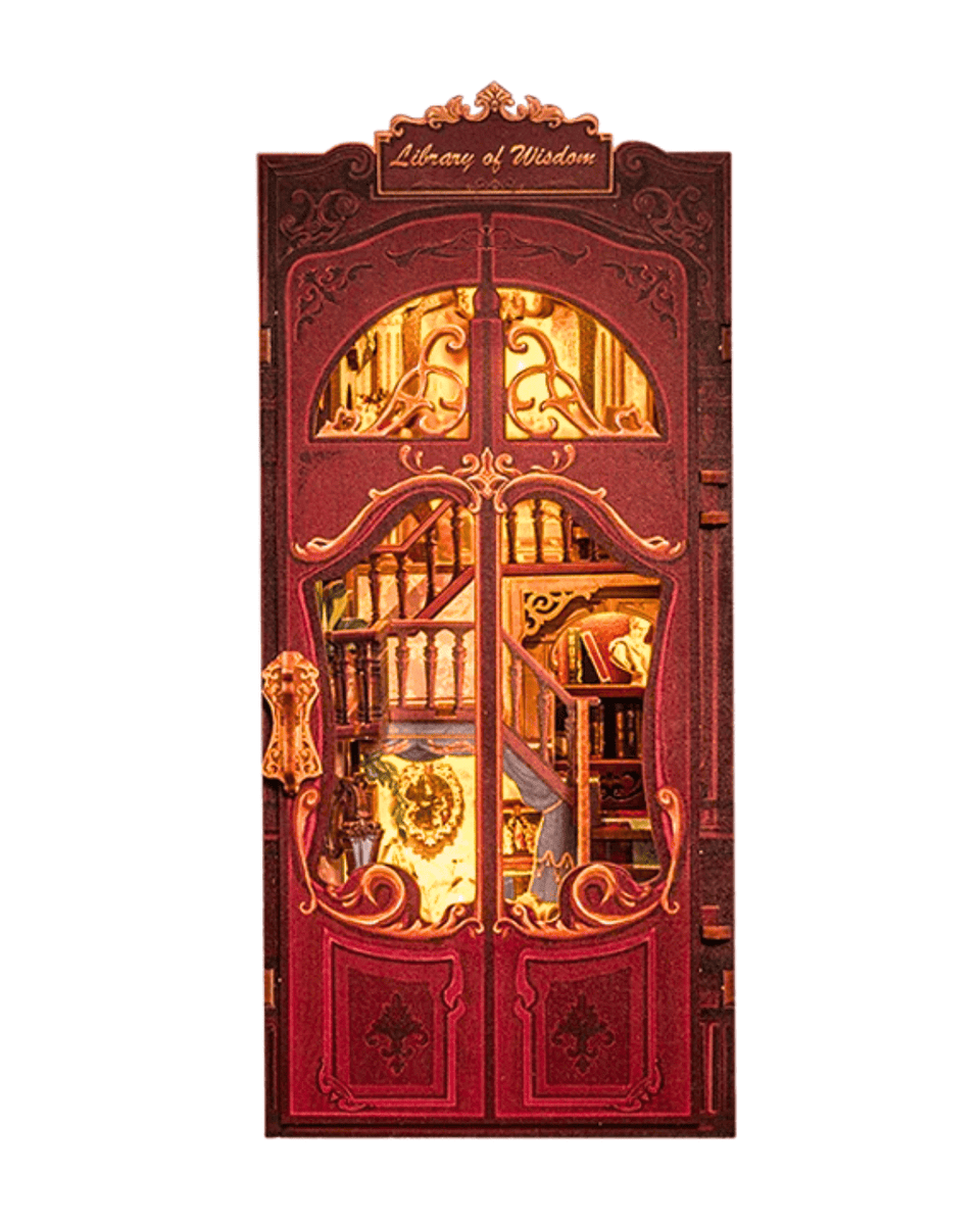 NOOK and STORY Book Nook Library of Wisdom Book Nook