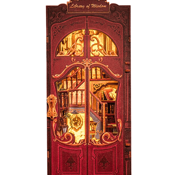 NOOK and STORY Book Nook Library of Wisdom Book Nook