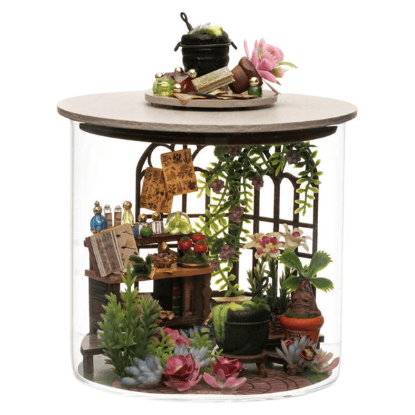 NOOK and STORY Book Nook Magic Garden Miniature House