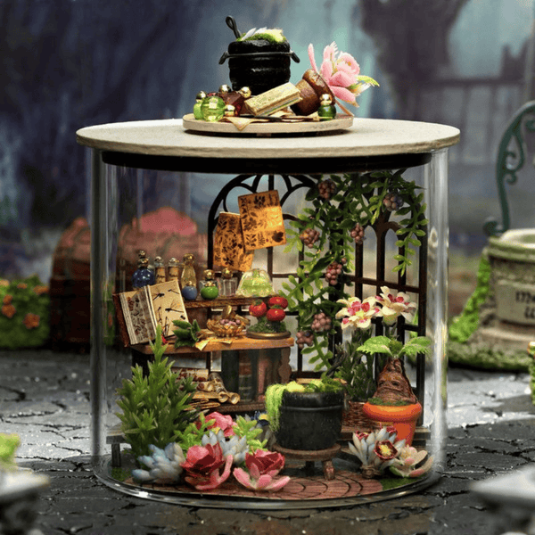 NOOK and STORY Book Nook Magic Garden Miniature House