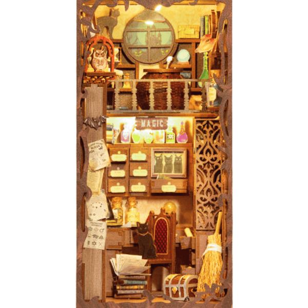 NOOK and STORY Book Nook Magic Pharmacist Book Nook