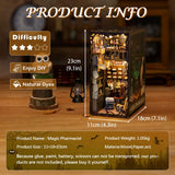 NOOK and STORY Book Nook Magic Pharmacist Book Nook