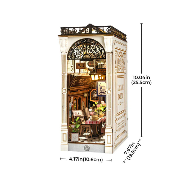 NOOK and STORY Book Nook Parisian Arcade Dating Book Nook
