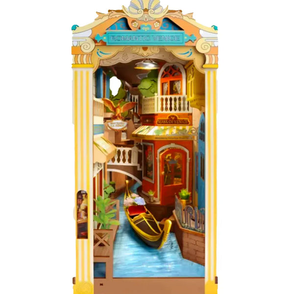 NOOK and STORY Book Nook Romantic Venice Book Nook