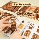 NOOK and STORY Book Nook Sailing Memory Book Nook Kit