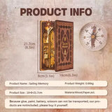 NOOK and STORY Book Nook Sailing Memory Book Nook Kit