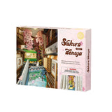 NOOK and STORY Book Nook Sakura Densya DIY Book Nook Kit