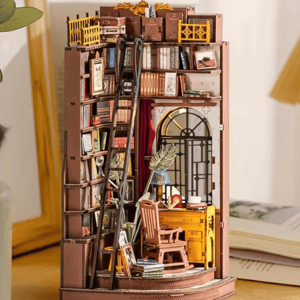 NOOK and STORY Book Nook Silent Corner Study DIY Miniature House