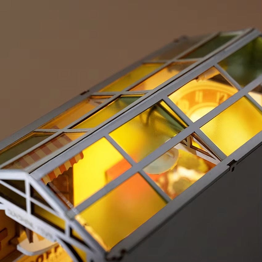 NOOK and STORY Book Nook Sunshine Town DIY Wooden Book Nook