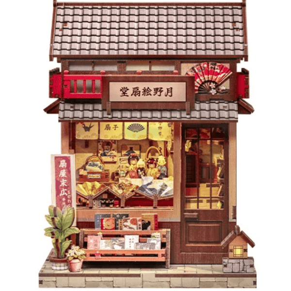 NOOK and STORY Book Nook Tsukino Eogi-dou Miniature Dollhouse Kit