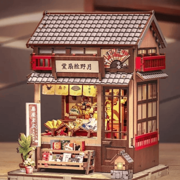 NOOK and STORY Book Nook Tsukino Eogi-dou Miniature Dollhouse Kit