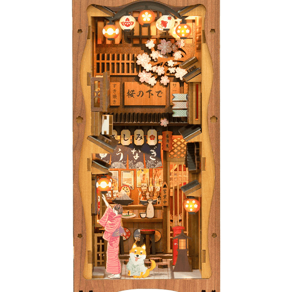 NOOK and STORY Book Nook Under the Sakura Book Nook