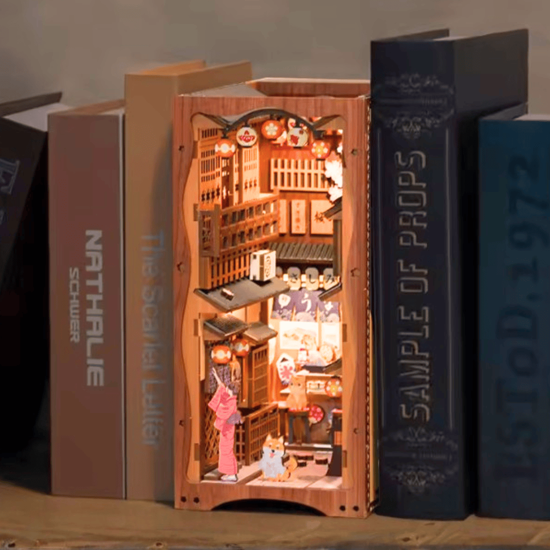 NOOK and STORY Book Nook Under the Sakura Book Nook