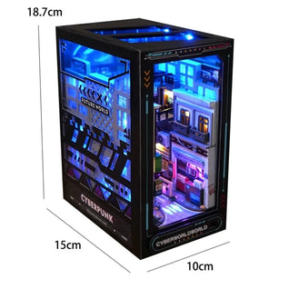 Cyberpunk Future World Book Nook