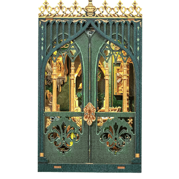 NOOK and STORY Darkness Herbarium Book Nook