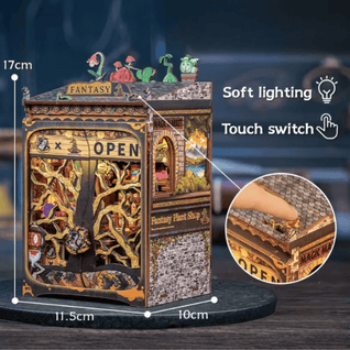 Fantasy Plant Shop Book Nook