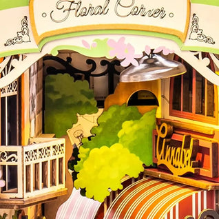 Floral Corner Book Nook