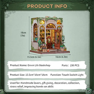 Green Life Bookshop Book Nook