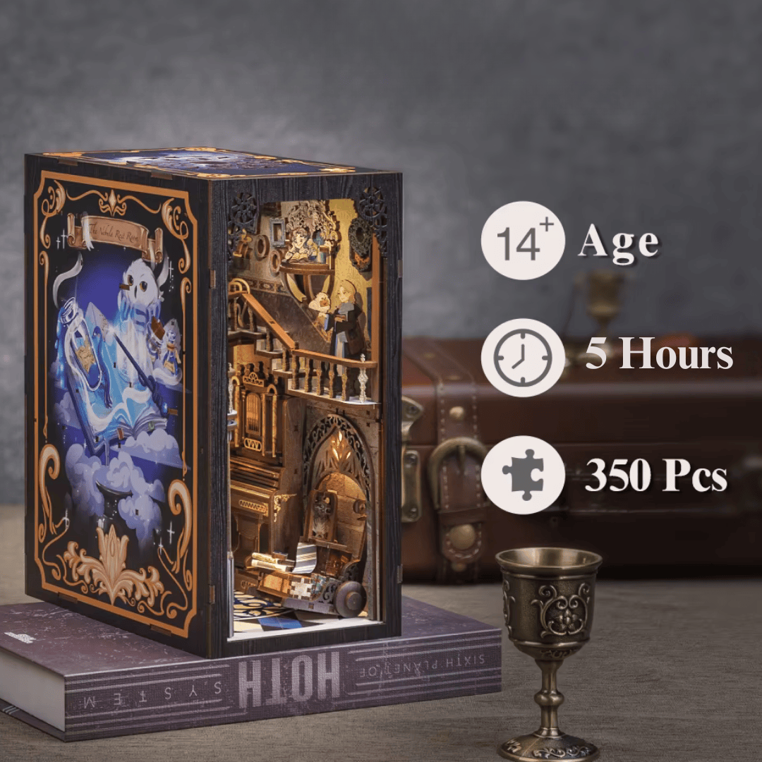 NOOK and STORY Book Nook Nebula Common Room Book Nook