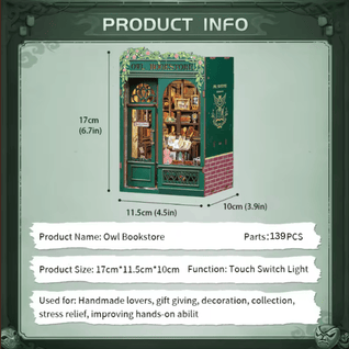 Owl Bookstore Book Nook