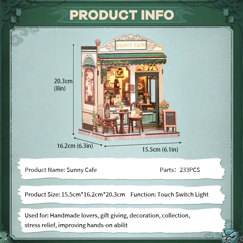 NOOK and STORY Sunny Cafe Book Nook