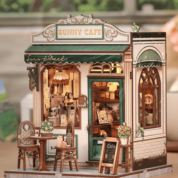 NOOK and STORY Sunny Cafe Book Nook