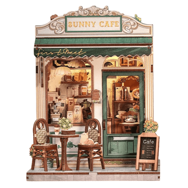 NOOK and STORY Sunny Cafe Book Nook