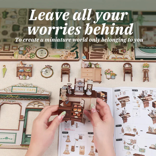 NOOK and STORY Sunny Cafe Book Nook