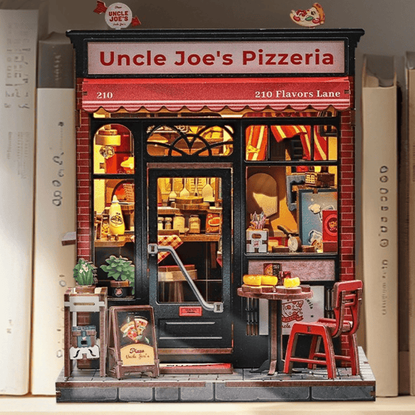 NOOK and STORY Uncle Joe's Pizzeria Miniature House